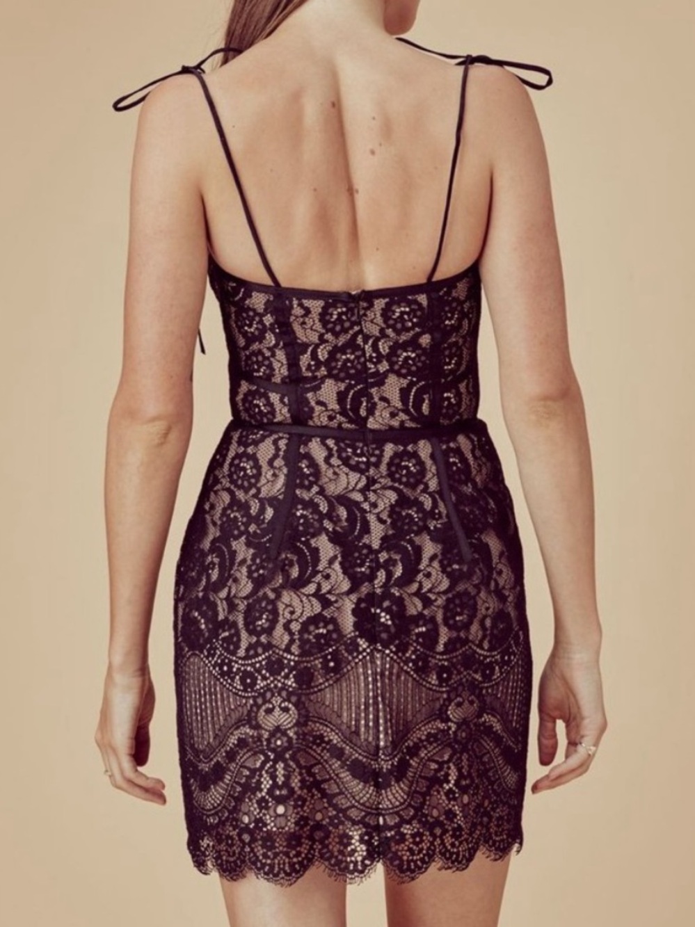 For Love & Lemons Tati Lace Corset Dress - Picture 4 of 8